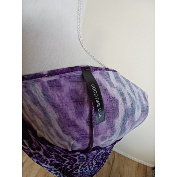 Purple Leopard Dress - Picture 4 of 5